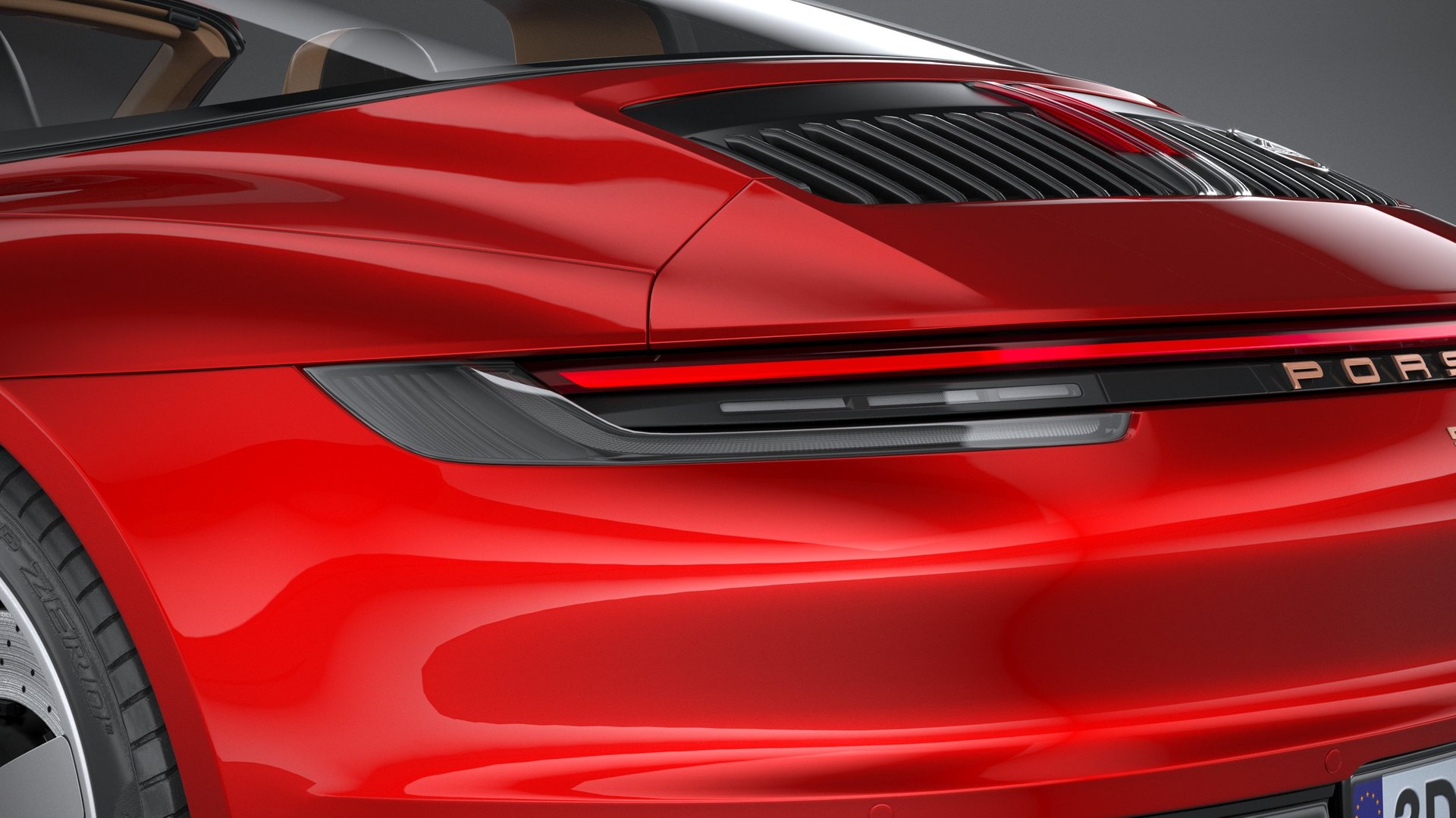 Porsche 911 targa 3D - TurboSquid 1571429
