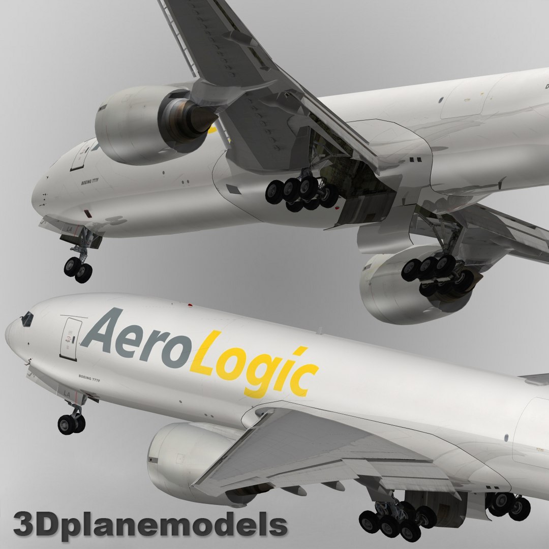 3d Boeing 777-200f
