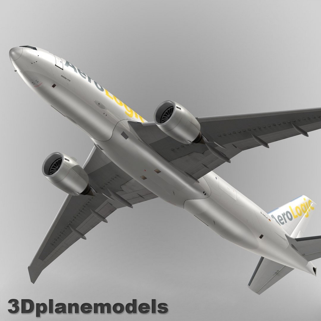 3d Boeing 777-200f