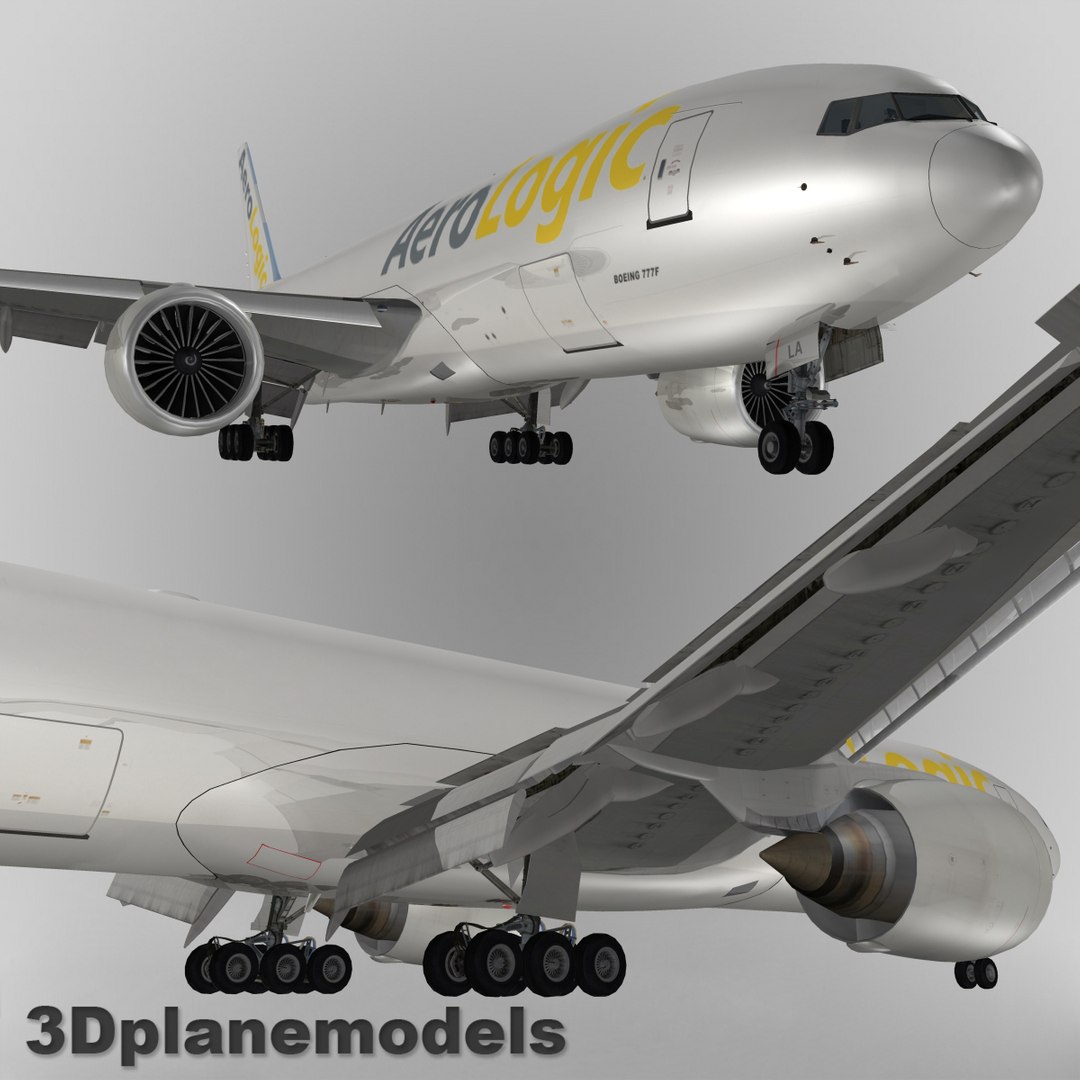 3d Boeing 777-200f