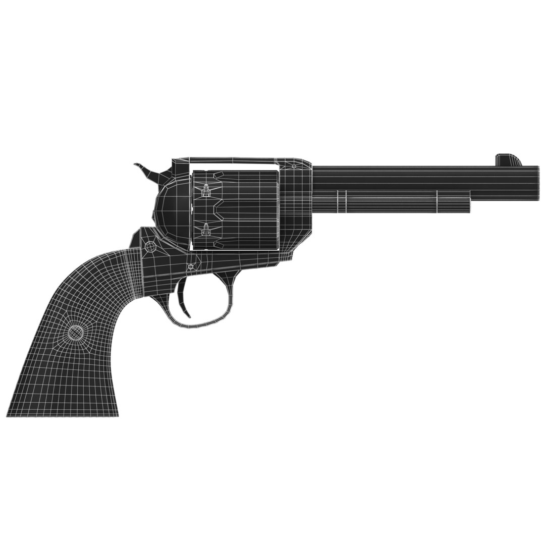 3D Colt Peacemaker - TurboSquid 1188869