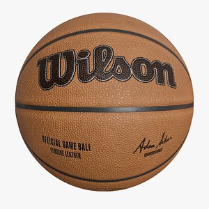 3D Realistic Wilson Basketball Ball Official 8K