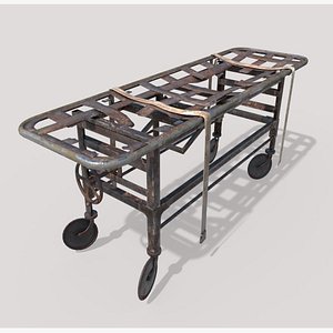 Abandoned Medical Stretcher