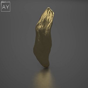 bronze art sculpture 3d model