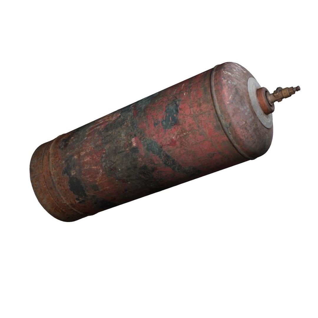 3d gas tank propane model