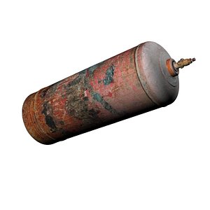 3d gas tank propane model