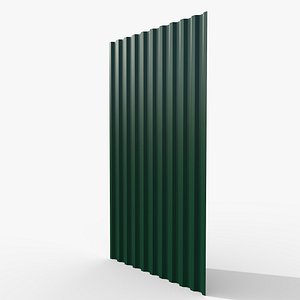3D Profiled sheet green model