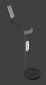metal detector 3D model