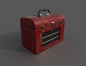 old toolbox 3D