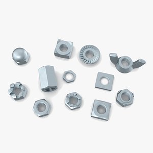 Zinc Steel Nuts Kit
