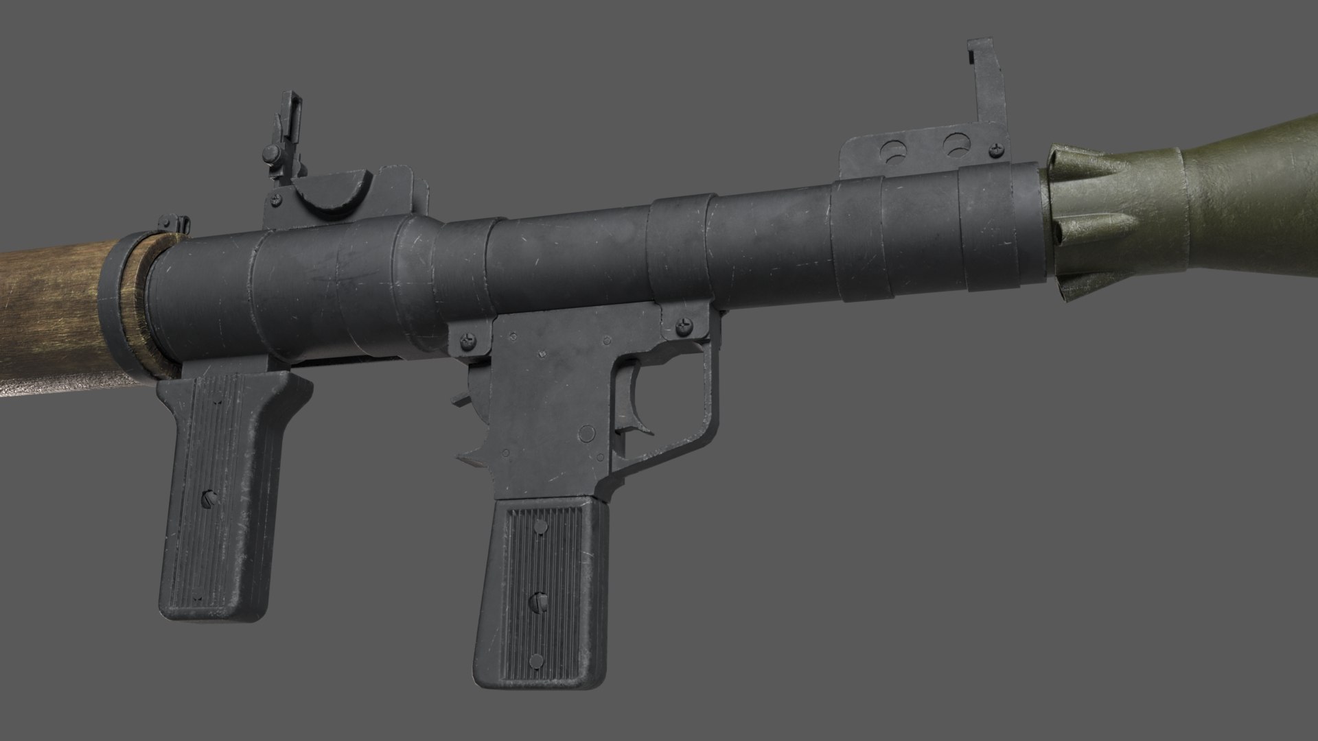 3D RPG Weapon - TurboSquid 2229501