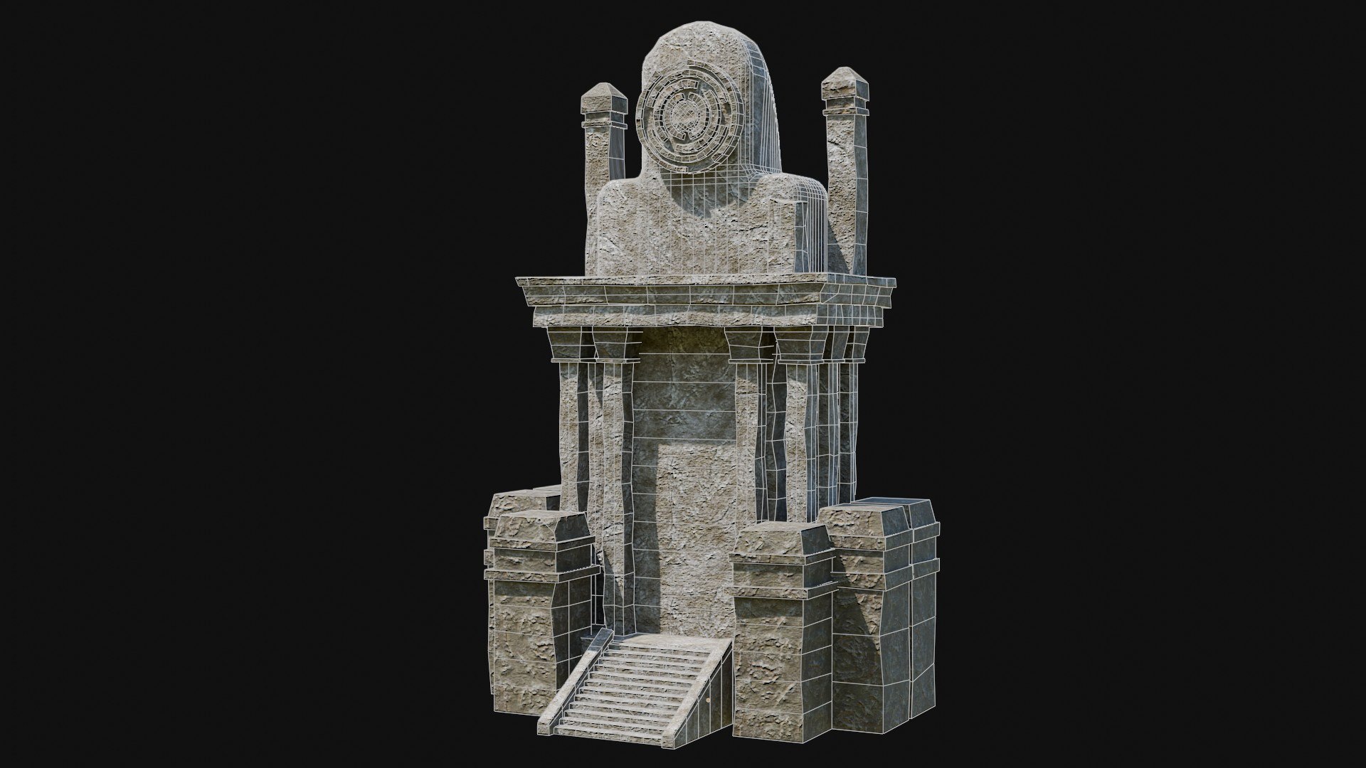 STONE MONUMENTS TOTEMS PORTAL GATE TOTEM ROCK ANCIENT COLLECTION model https://p.turbosquid.com/ts-thumb/ym/uQqwUM/5b/9_4/jpg/1727077299/1920x1080/fit_q87/b784435191aa9f2ce1f11e851e028b4f95d21abe/9_4.jpg