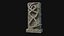MONUMENTI IN PIETRA TOTEM PORTALE CANCELLO TOTEM ROCCIA COLLEZIONE ANTICA