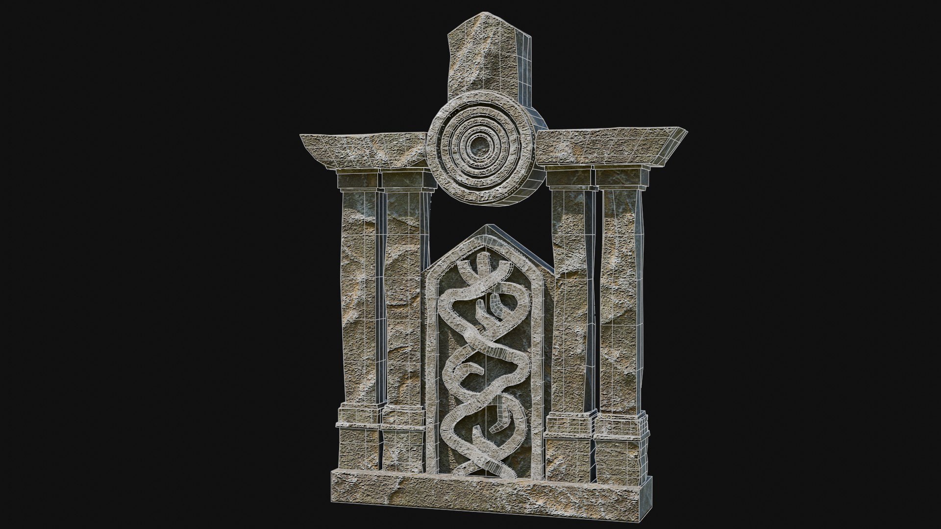 STONE MONUMENTS TOTEMS PORTAL GATE TOTEM ROCK ANCIENT COLLECTION model https://p.turbosquid.com/ts-thumb/ym/uQqwUM/ER/3_4/jpg/1727077260/1920x1080/fit_q87/a62b02105c4de4fd00c24a1cd138c777c198c065/3_4.jpg