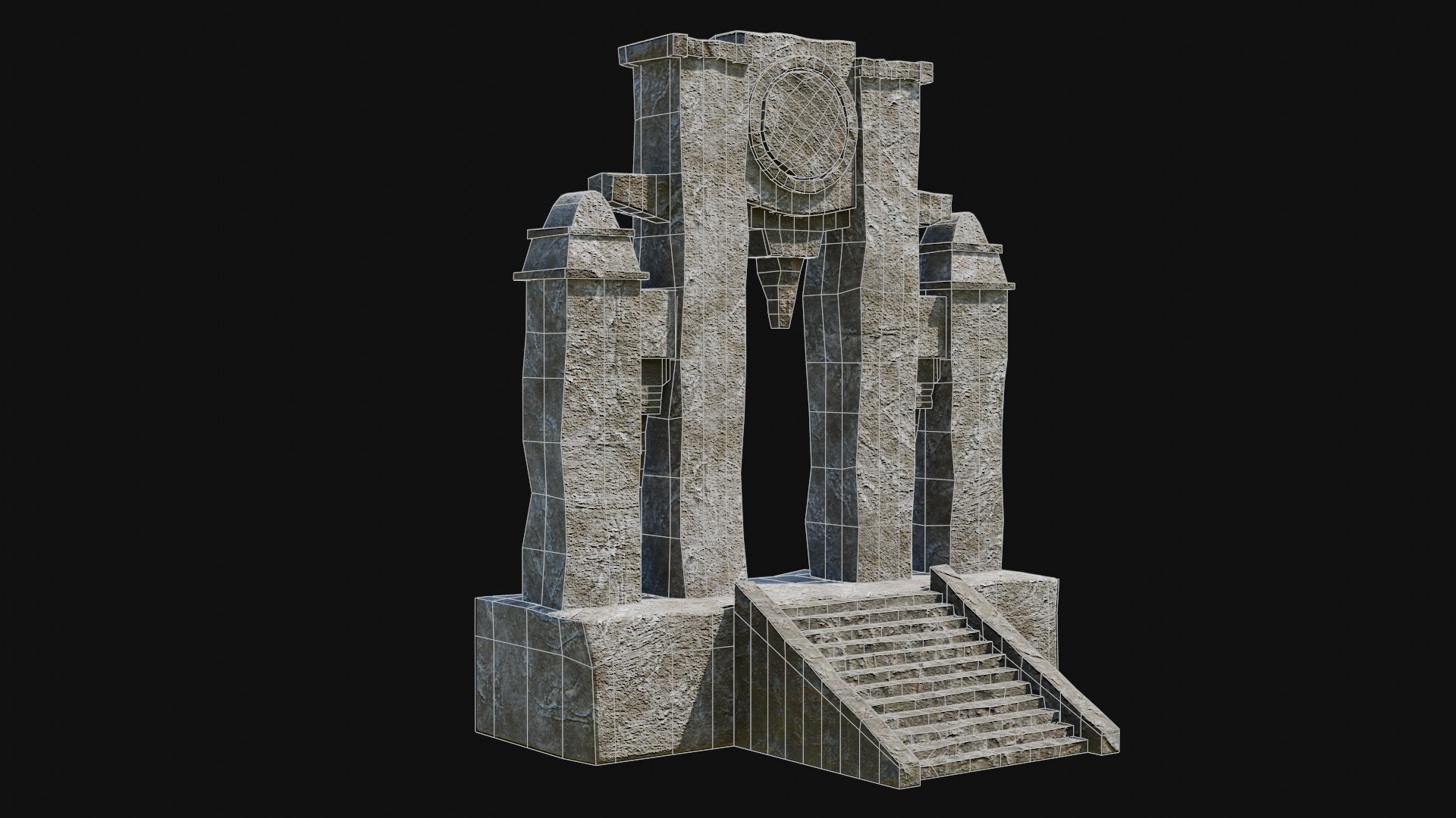 STONE MONUMENTS TOTEMS PORTAL GATE TOTEM ROCK ANCIENT COLLECTION model https://p.turbosquid.com/ts-thumb/ym/uQqwUM/MH/8_6/jpg/1727077296/1920x1080/fit_q87/ac12ec2b2321c5d4022af63412bbcc1a53ee1900/8_6.jpg