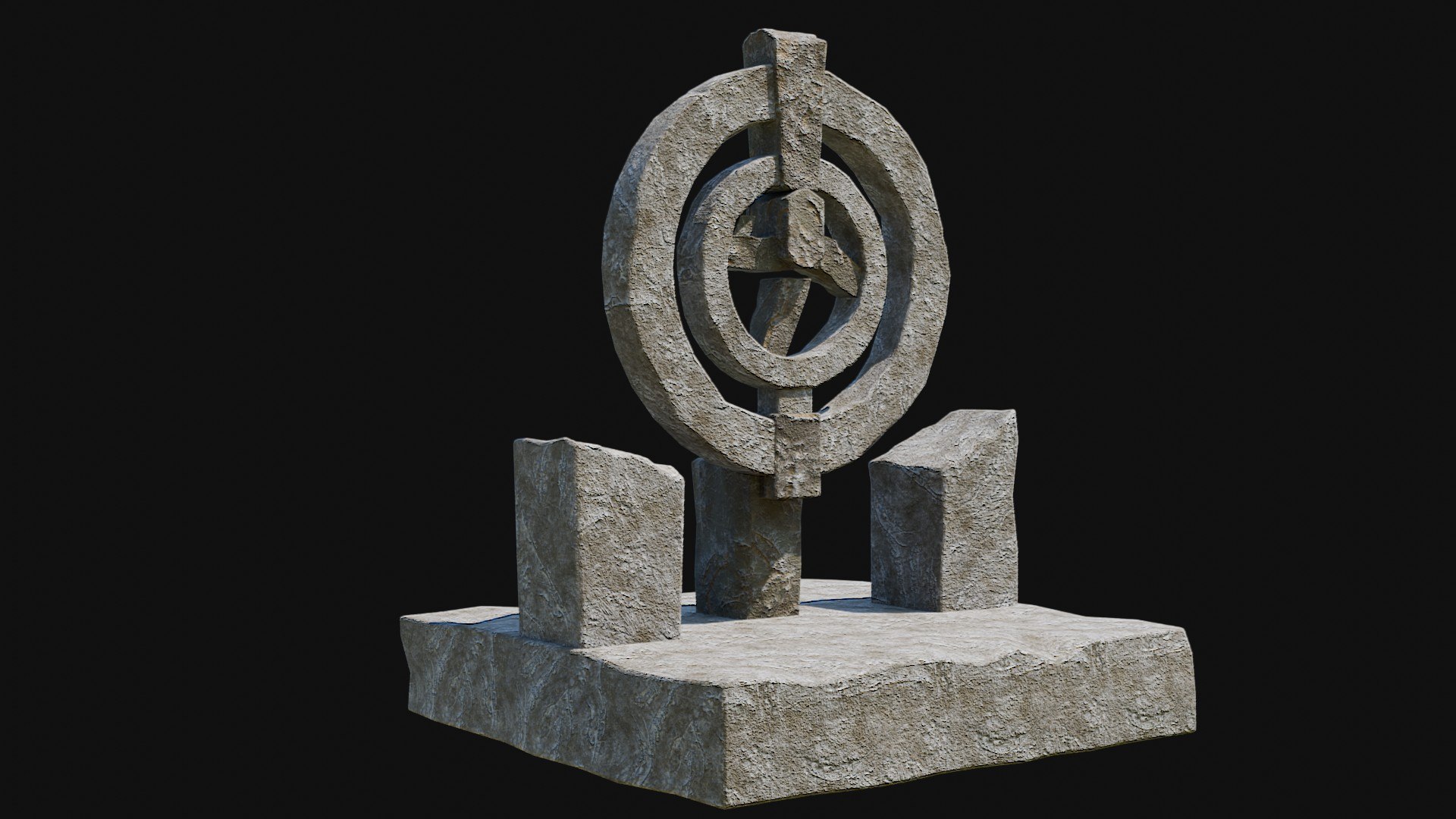 STONE MONUMENTS TOTEMS PORTAL GATE TOTEM ROCK ANCIENT COLLECTION model https://p.turbosquid.com/ts-thumb/ym/uQqwUM/Q6/5_3/jpg/1727077268/1920x1080/fit_q87/2aab066935eae8e3dc6525e66a990dc8a82ee8f1/5_3.jpg