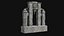 MONUMENTI IN PIETRA TOTEM PORTALE CANCELLO TOTEM ROCCIA COLLEZIONE ANTICA