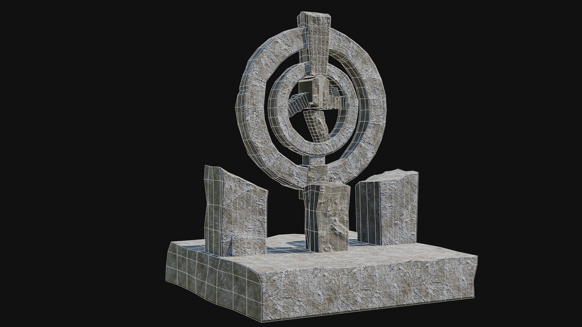 STONE MONUMENTS TOTEMS PORTAL GATE TOTEM ROCK ANCIENT COLLECTION model https://p.turbosquid.com/ts-thumb/ym/uQqwUM/kJ/5_5/jpg/1727077273/1920x1080/fit_q87/2943e7f94a73a4899ead82b158235e3480d449a0/5_5.jpg