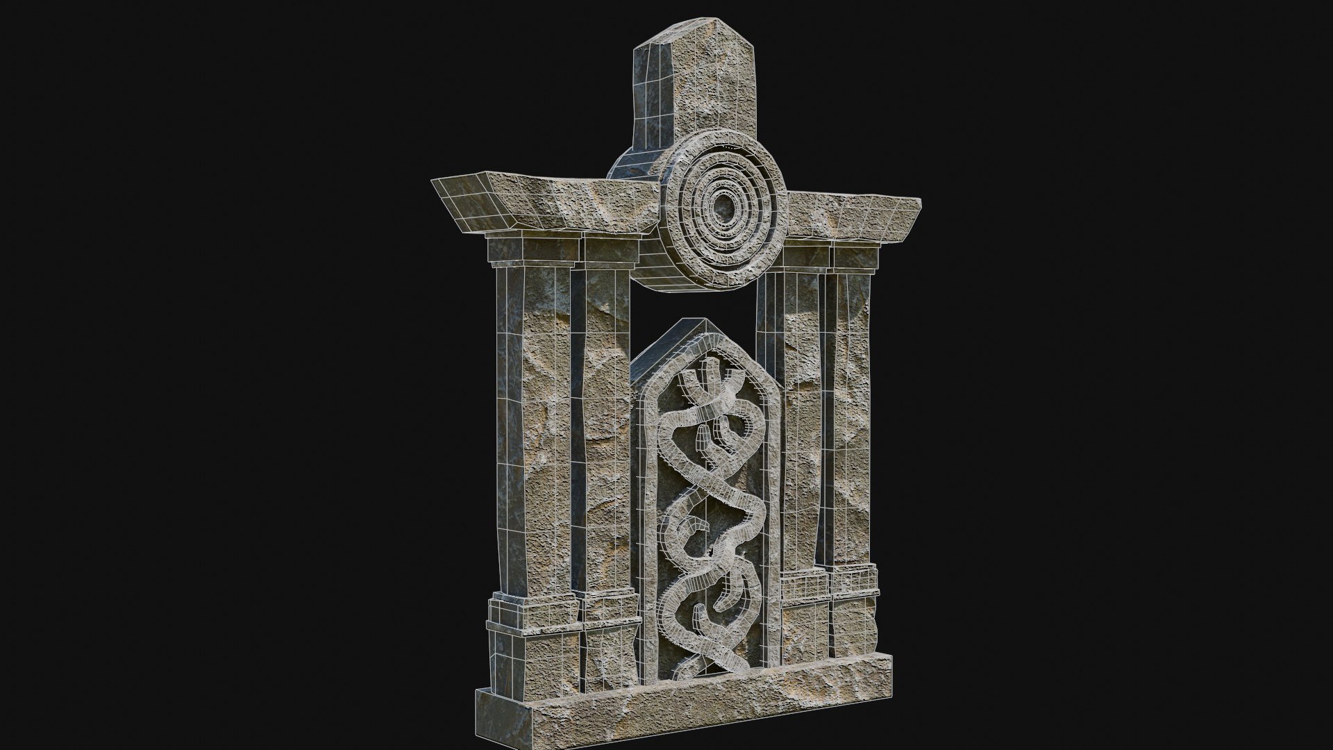 STONE MONUMENTS TOTEMS PORTAL GATE TOTEM ROCK ANCIENT COLLECTION model https://p.turbosquid.com/ts-thumb/ym/uQqwUM/nW/3_6/jpg/1727077261/1920x1080/fit_q87/2e94533995b1593855b324e8777637fdf3b5cf47/3_6.jpg