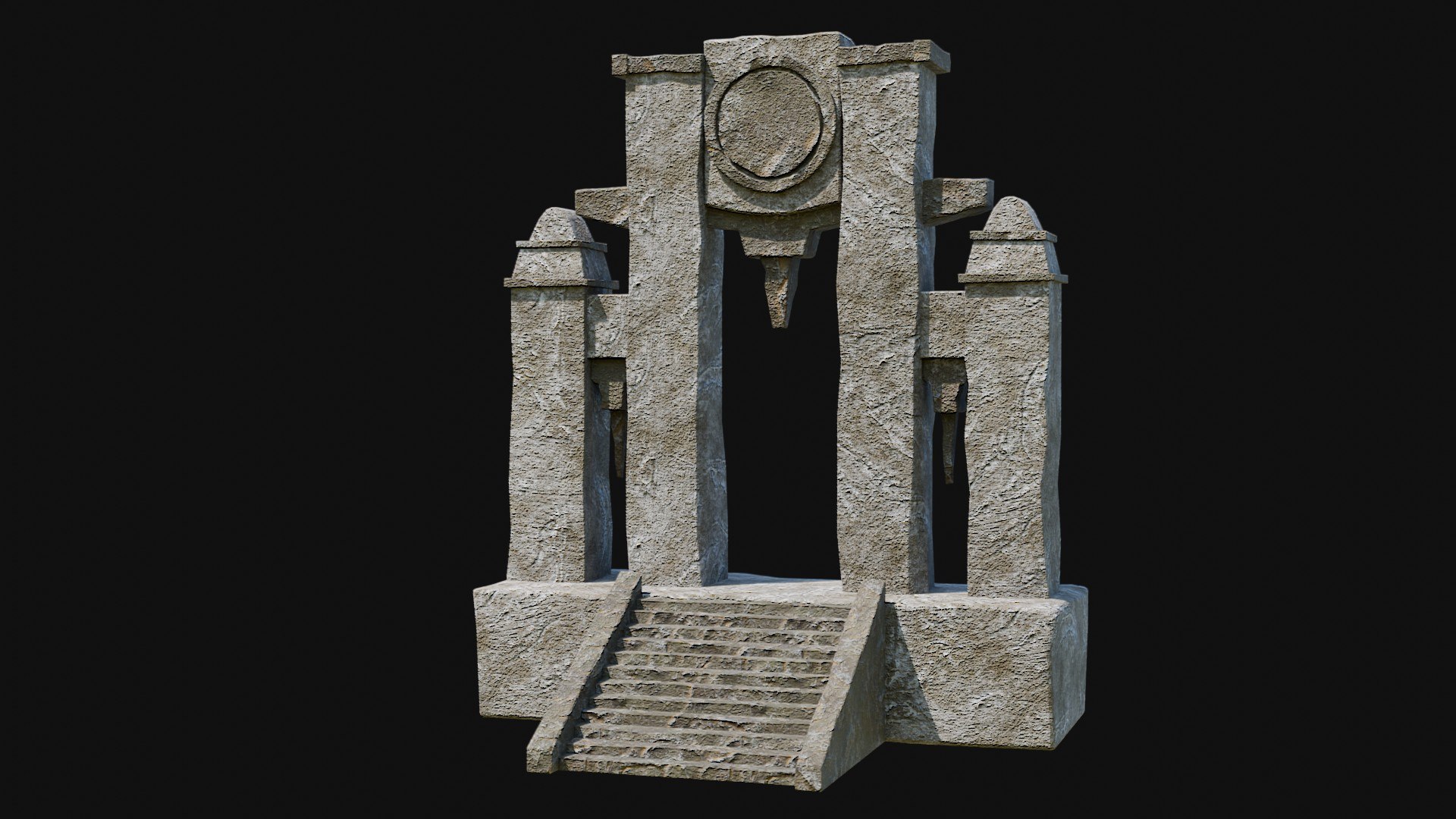 STONE MONUMENTS TOTEMS PORTAL GATE TOTEM ROCK ANCIENT COLLECTION model https://p.turbosquid.com/ts-thumb/ym/uQqwUM/s7/8_1/jpg/1727077286/1920x1080/fit_q87/564ad0ba8837e622269a719808289ee9f29a7492/8_1.jpg