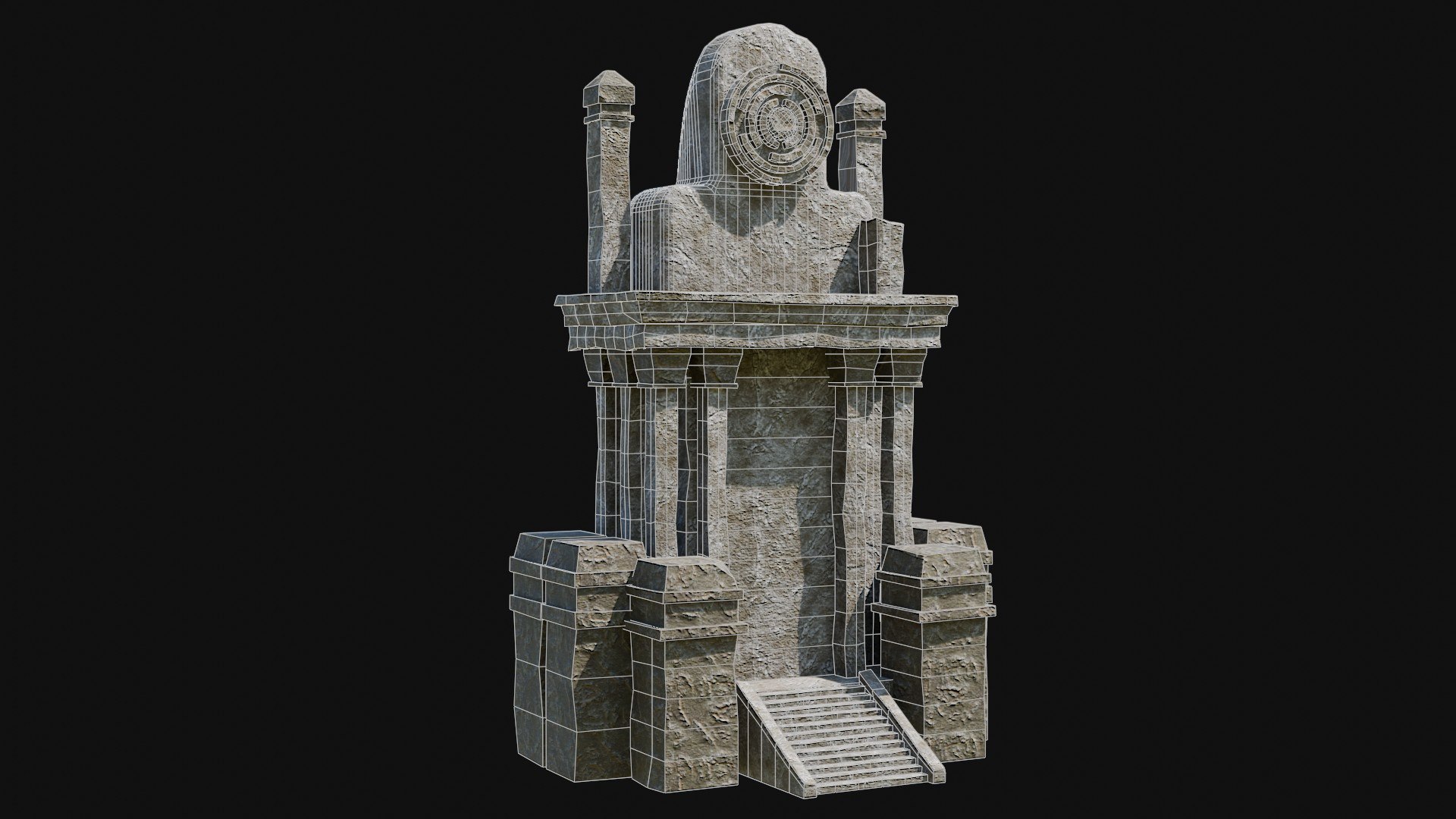 STONE MONUMENTS TOTEMS PORTAL GATE TOTEM ROCK ANCIENT COLLECTION model https://p.turbosquid.com/ts-thumb/ym/uQqwUM/zM/9_6/jpg/1727077300/1920x1080/fit_q87/3034fdc553c3d45338eb4208c396d8f0a9c3e0bf/9_6.jpg