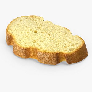 Baguette Sliced 3D model