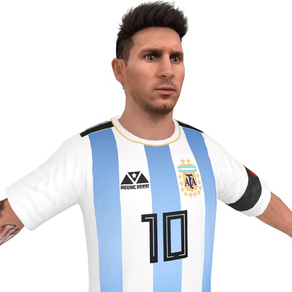 Rigged lionel messi 2018 3D model - TurboSquid 1288614