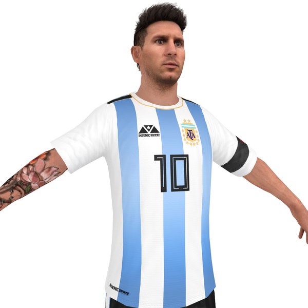 Rigged lionel messi 2018 3D model - TurboSquid 1288614