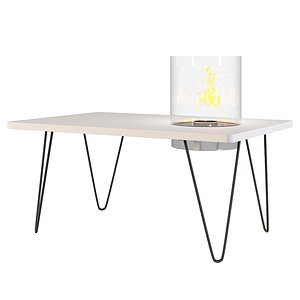 planika table mini fireplace model