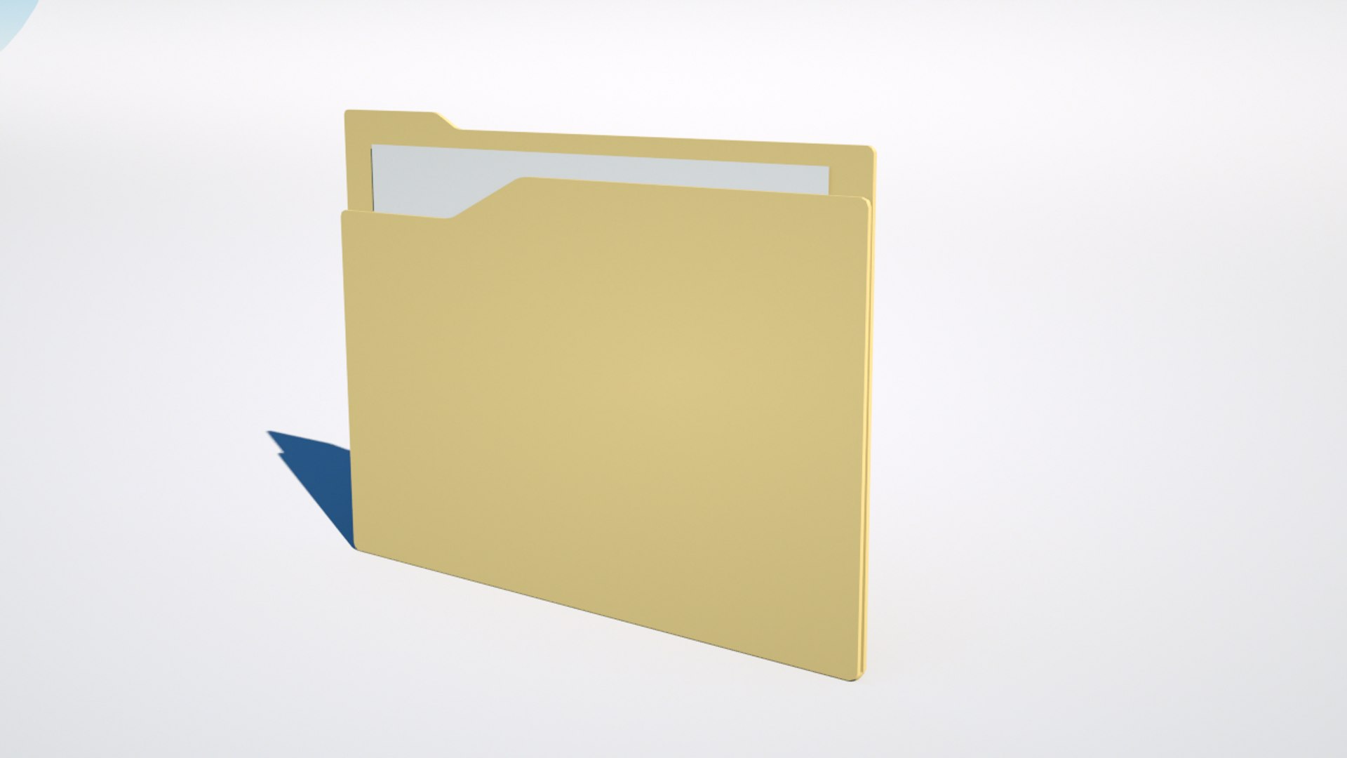 Desktop folder 3D - TurboSquid 1293644