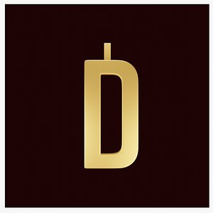 D Letter Pendant