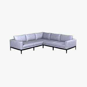 Rivo L Sectional Modular Fabric