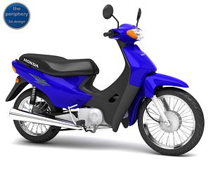 cub honda 3d model