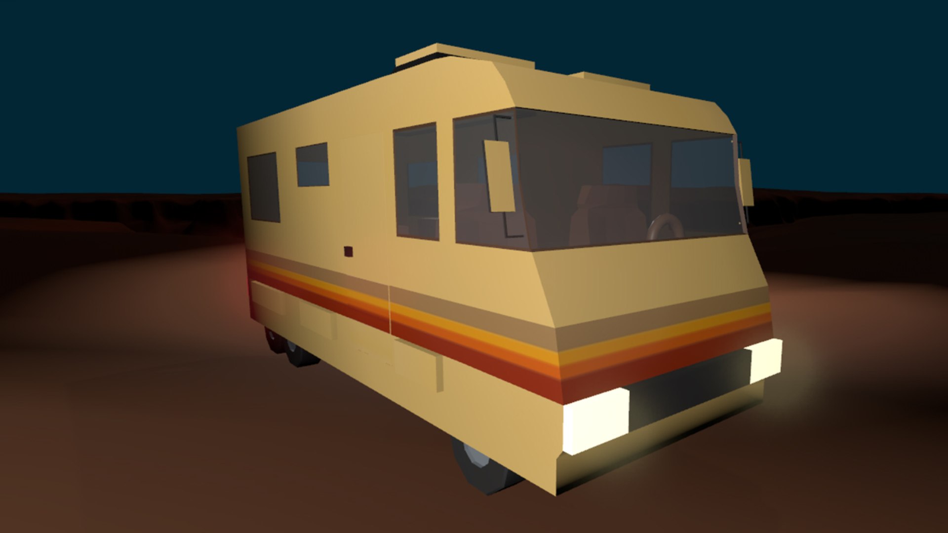 Camper rv 3D model - TurboSquid 1305417