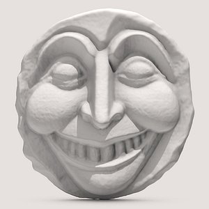 Moon Face 4 3D model
