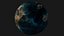 HDRI Panoramic Sky - Starfield VR 360 - nebulosa blu cristallo 016