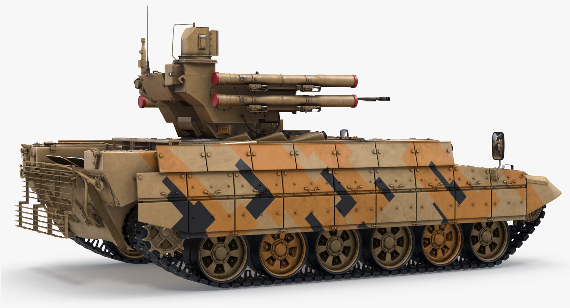 Missile Tank Bmpt Rigged 3D Model - TurboSquid 1157696