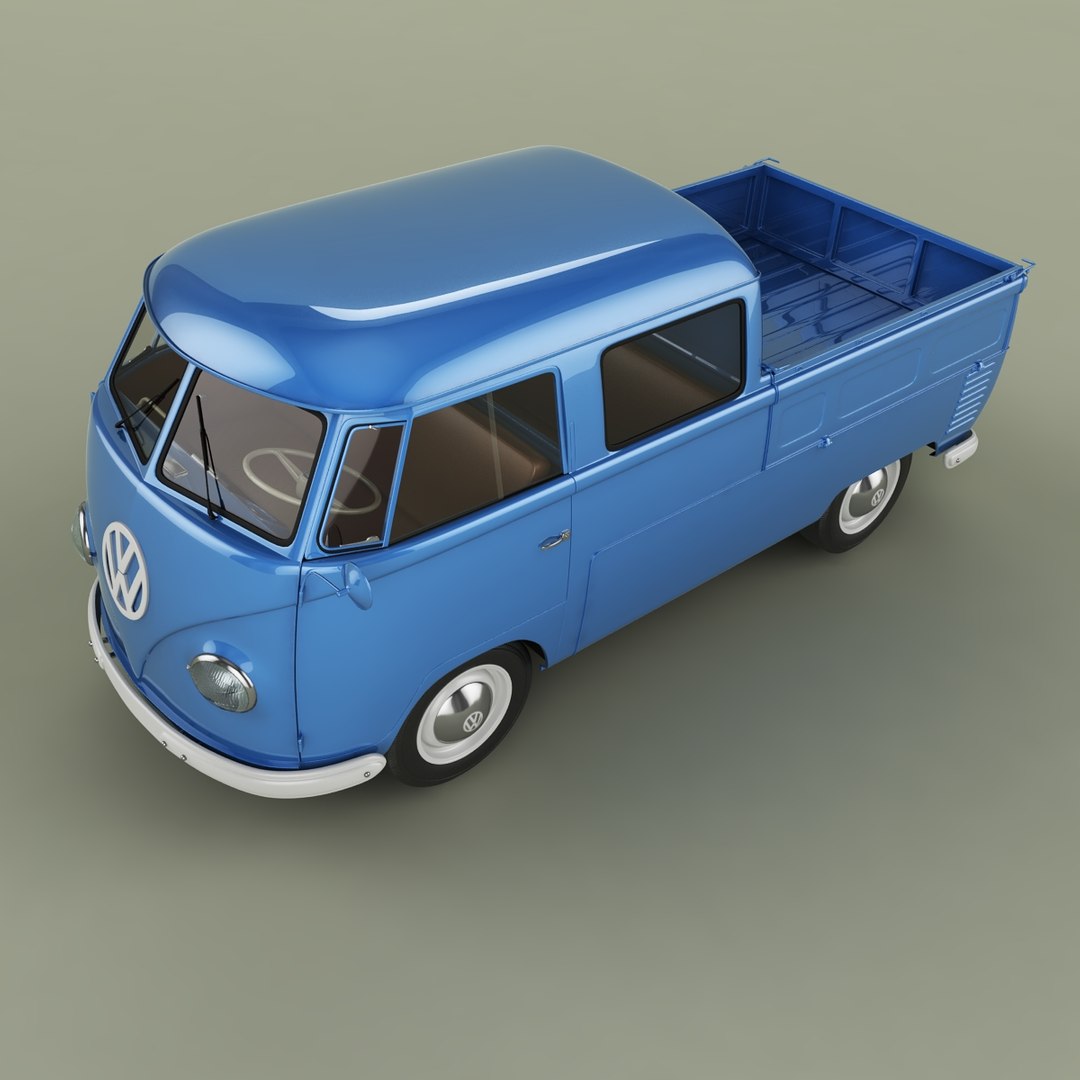 Volkswagen Type 2 Double Cab Pickup T1 3D https://p.turbosquid.com/ts-thumb/yn/MWpN52/df/doublecabt16/jpg/1686164694/1920x1080/fit_q87/cd2affdf6c02099b1b4ffd1124418c4b4fe20b63/doublecabt16.jpg