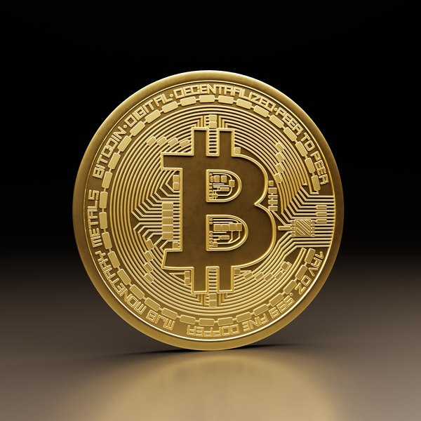 3D Bitcoin model