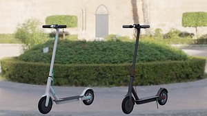 3D model electric scooter
