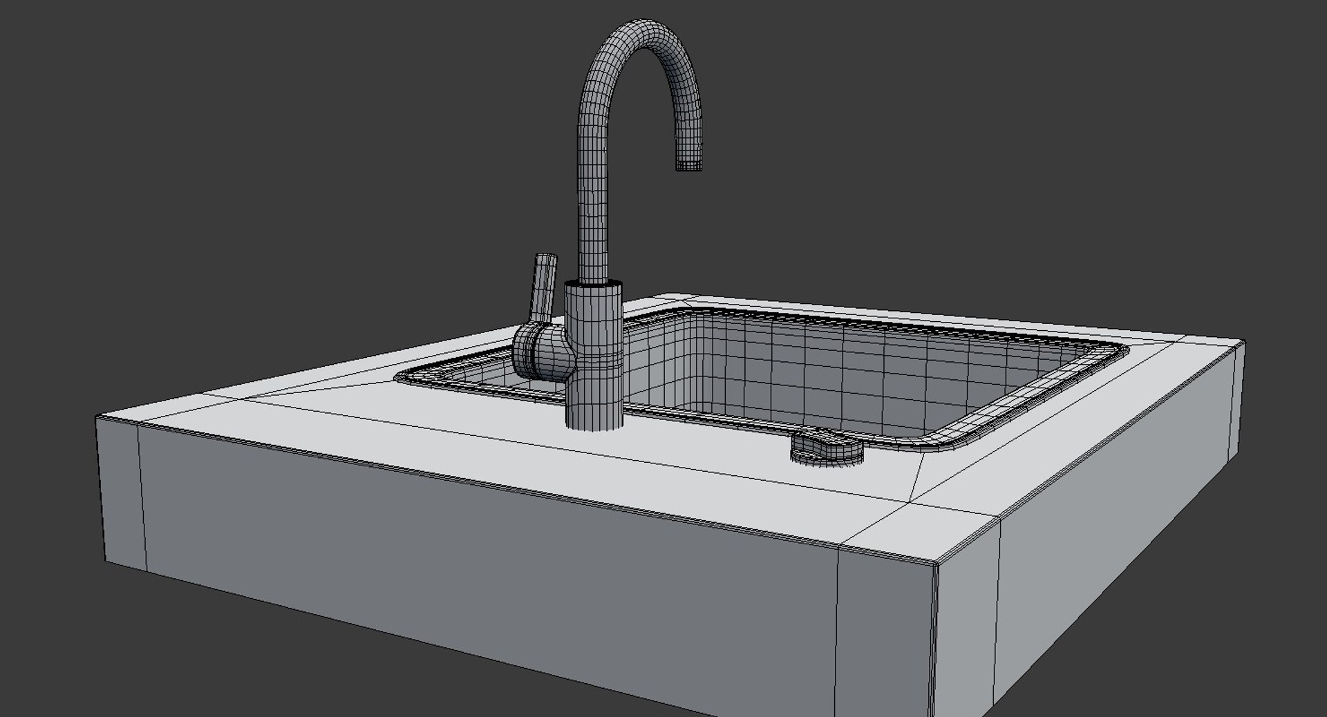 Kitchen Sink 3d Model