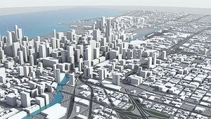 3D Chicago City model