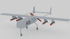 Drone Alb 3D model