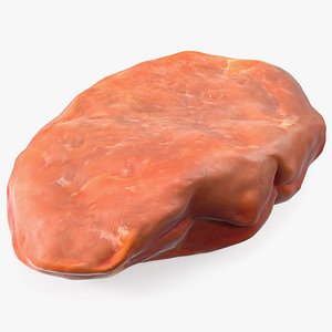 Raw Steak 3D model
