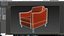 Decker Flannel Chair