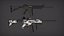 Low Poly FPS Weapons Pack 3D Shooter Asset