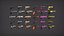 Low Poly FPS Weapons Pack 3D Shooter Asset