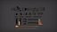 Low Poly FPS Weapons Pack 3D Shooter Asset