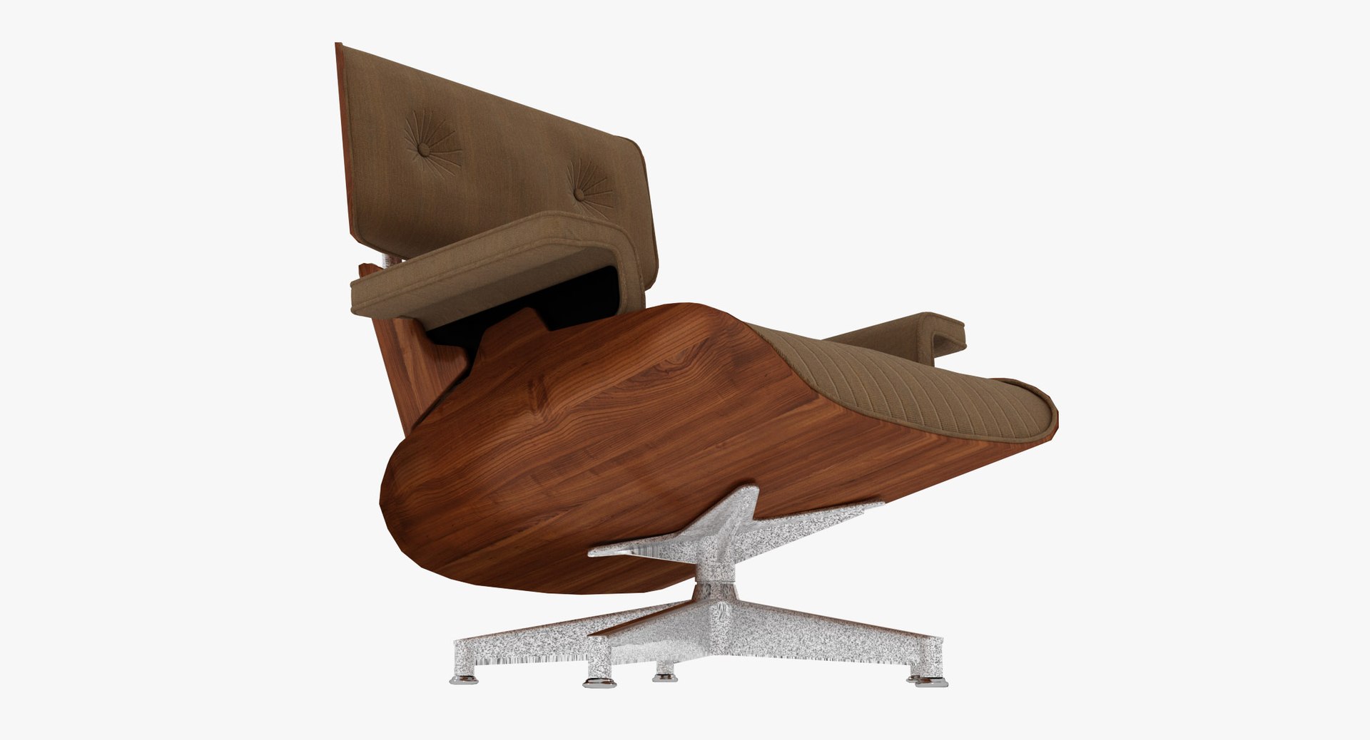 Eames Lounge Classic Chair 3D Model - TurboSquid 1694319