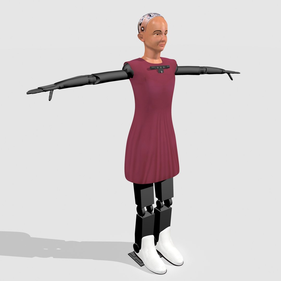 Sophia Humanoid Robot Model - TurboSquid 1327816